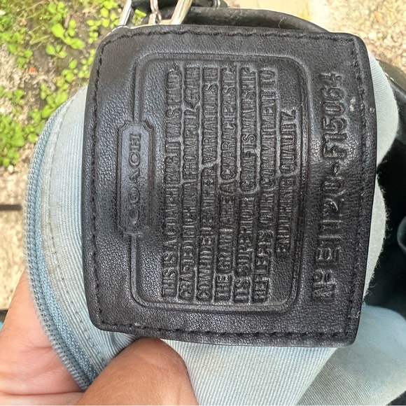 ‼️SOLD‼️Coach Pebble Leather Black Shoulder Bag - Picture 5 of 5